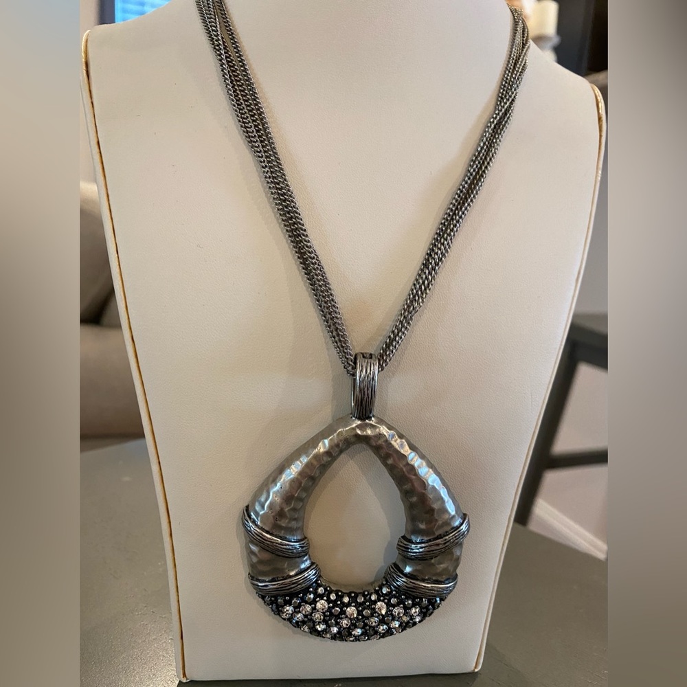 Necklace-Two Interchangeable Pendants - image 1